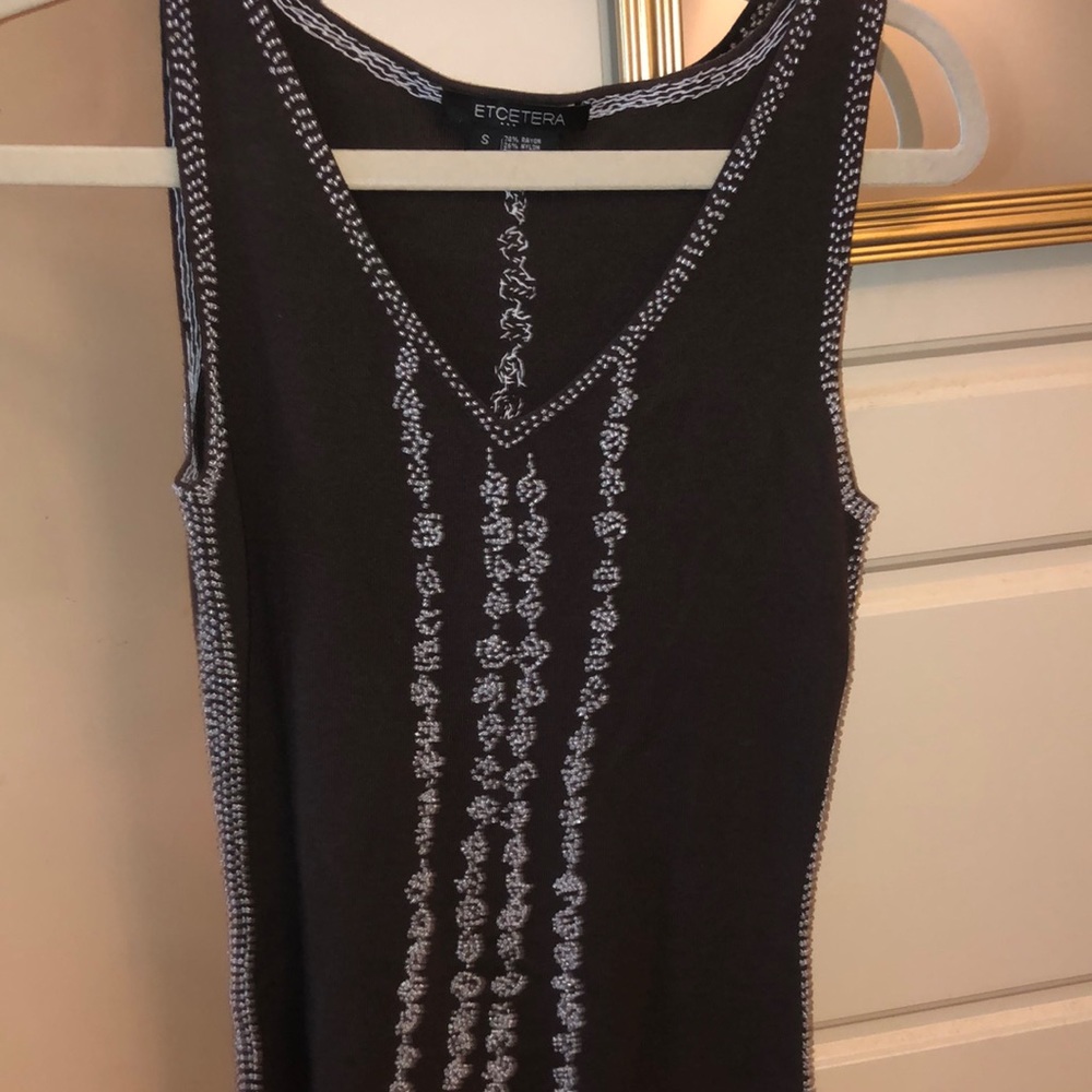 Etcetera beaded tank